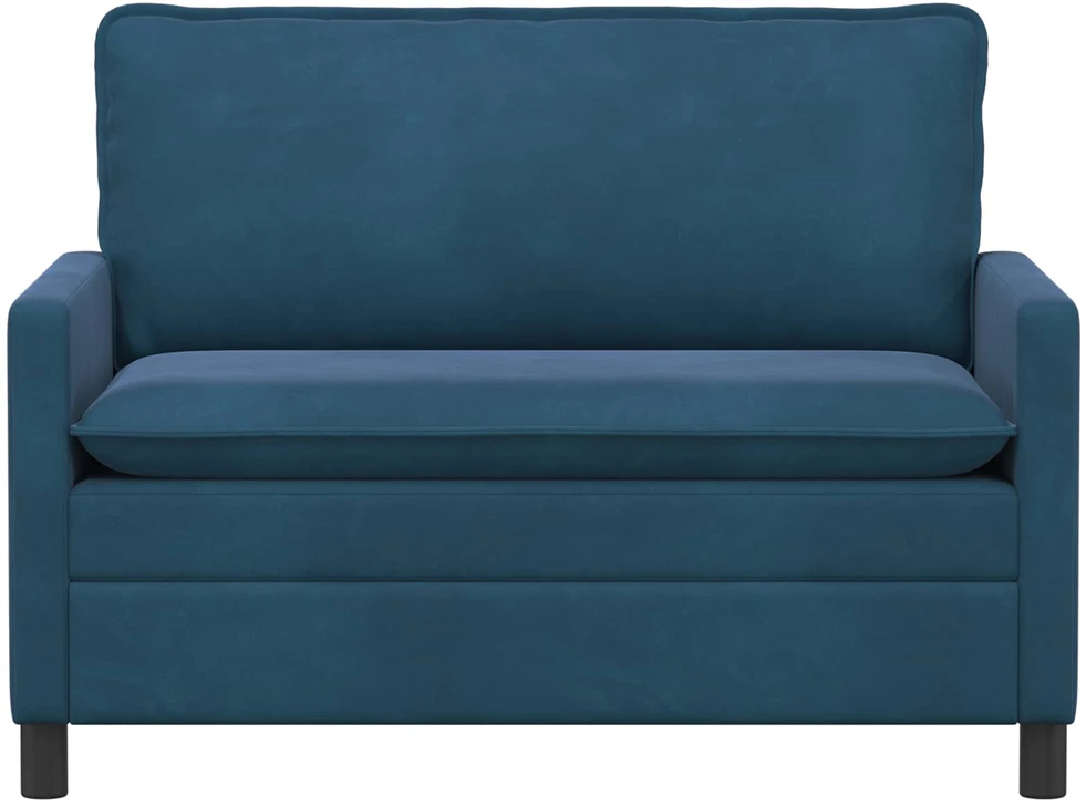 Sofa Mėlyna 126 x 81 x 87,5 cm Aksomas