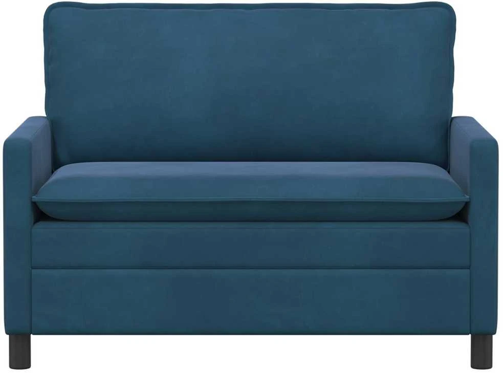 Sofa Mėlyna 126 x 81 x 87,5 cm Aksomas
