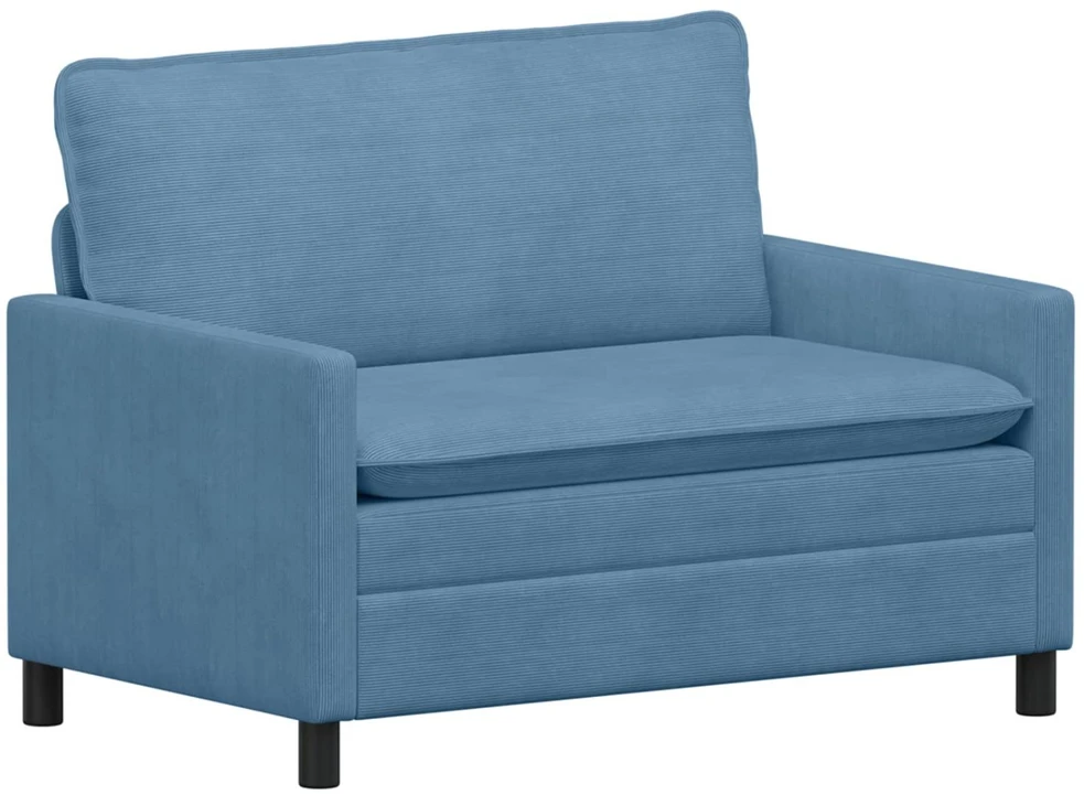 Sofa Mėlyna 126 x 81 x 87,5 cm Audinys