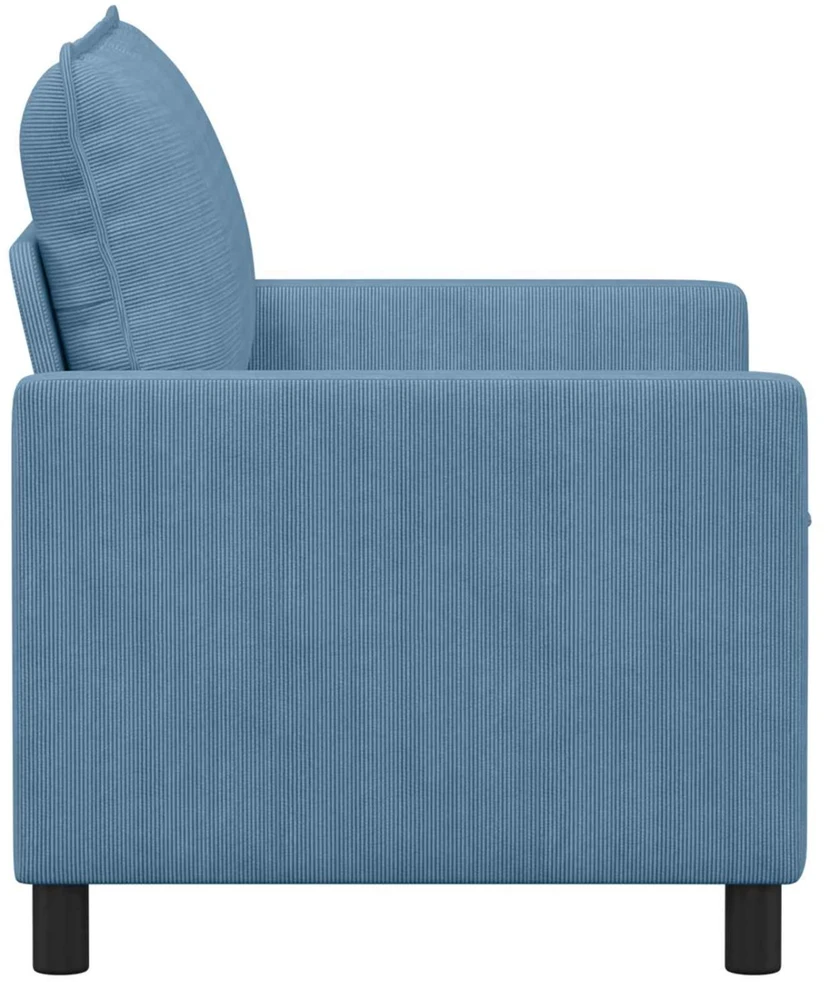 Sofa Mėlyna 126 x 81 x 87,5 cm Audinys