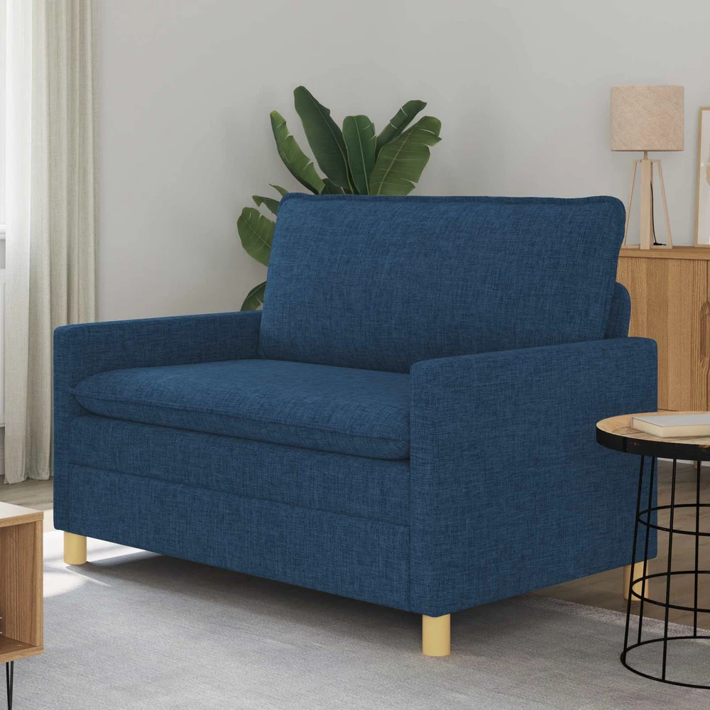 Sofa Mėlyna 126 x 81 x 87,5 cm Audinys