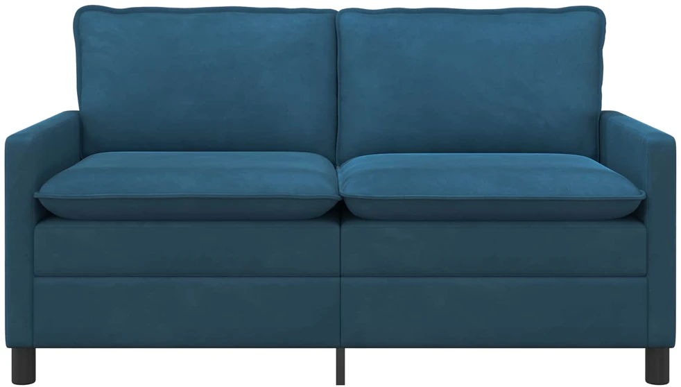 Sofa Mėlyna 156 x 81 x 87,5 cm Aksomas