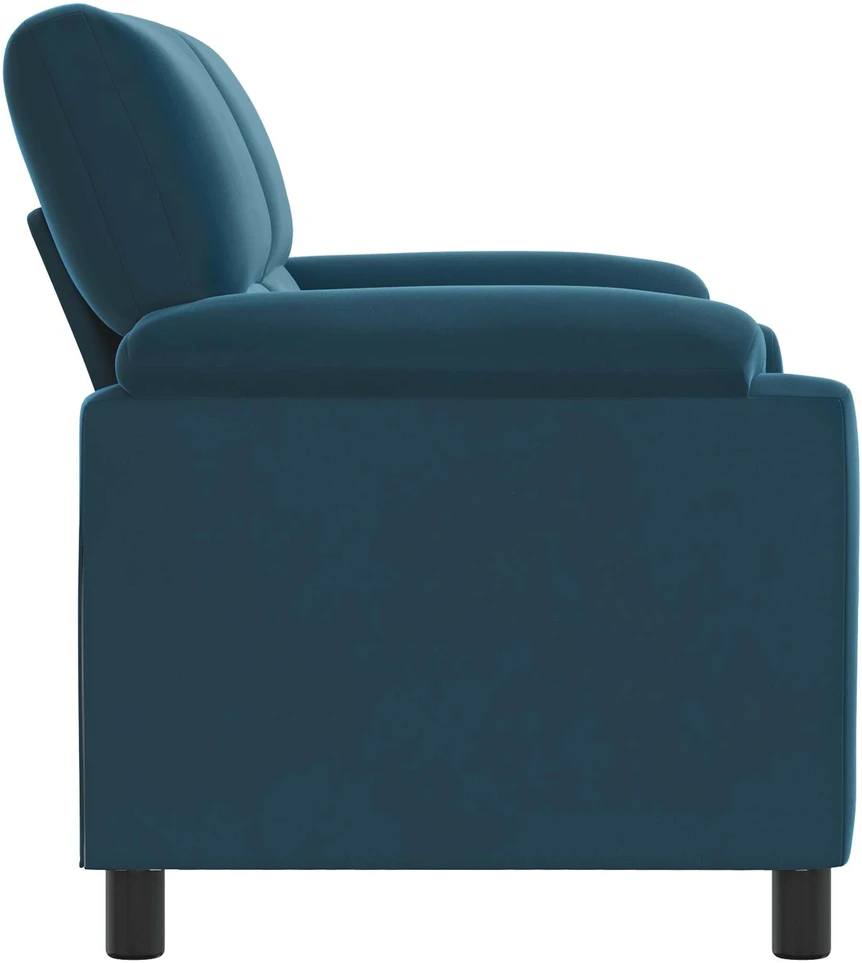 Sofa Mėlyna 174 x 85 x 93 cm Aksomas