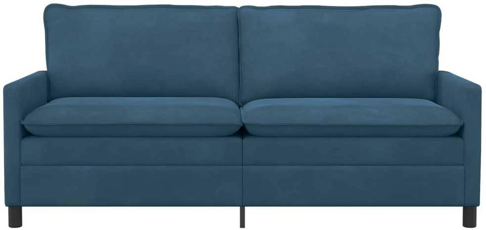 Sofa Mėlyna 196 x 81 x 87,5 cm Aksomas