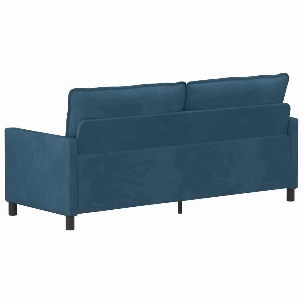 Sofa Mėlyna 196 x 81 x 87,5 cm Aksomas