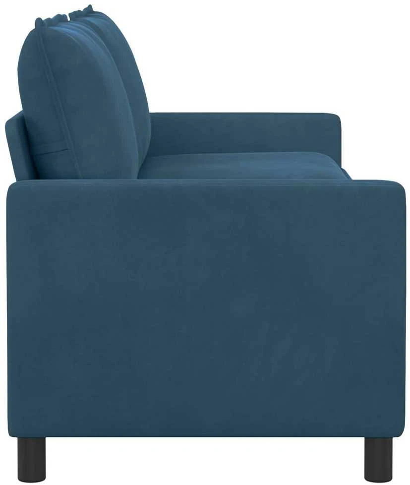 Sofa Mėlyna 196 x 81 x 87,5 cm Aksomas