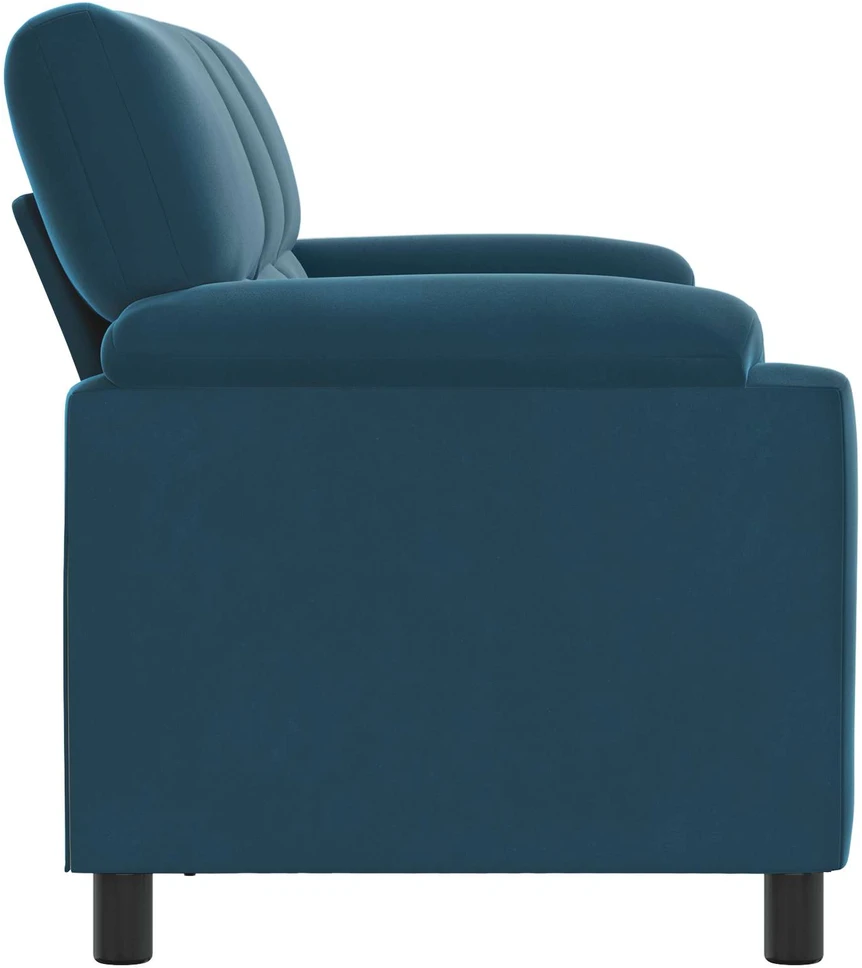 Sofa Mėlyna 214 x 85 x 93 cm Aksomas