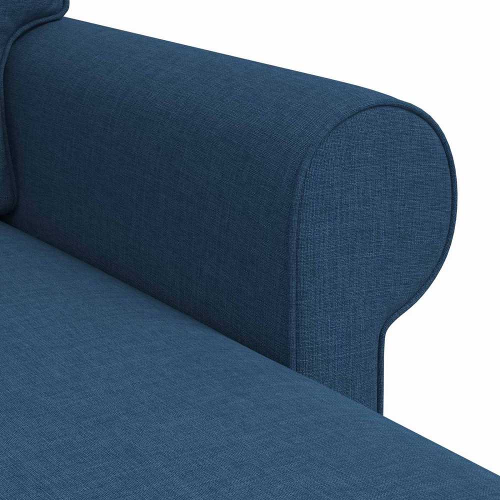 Sofa Mėlyna 195 x 138 x 80 cm audinys