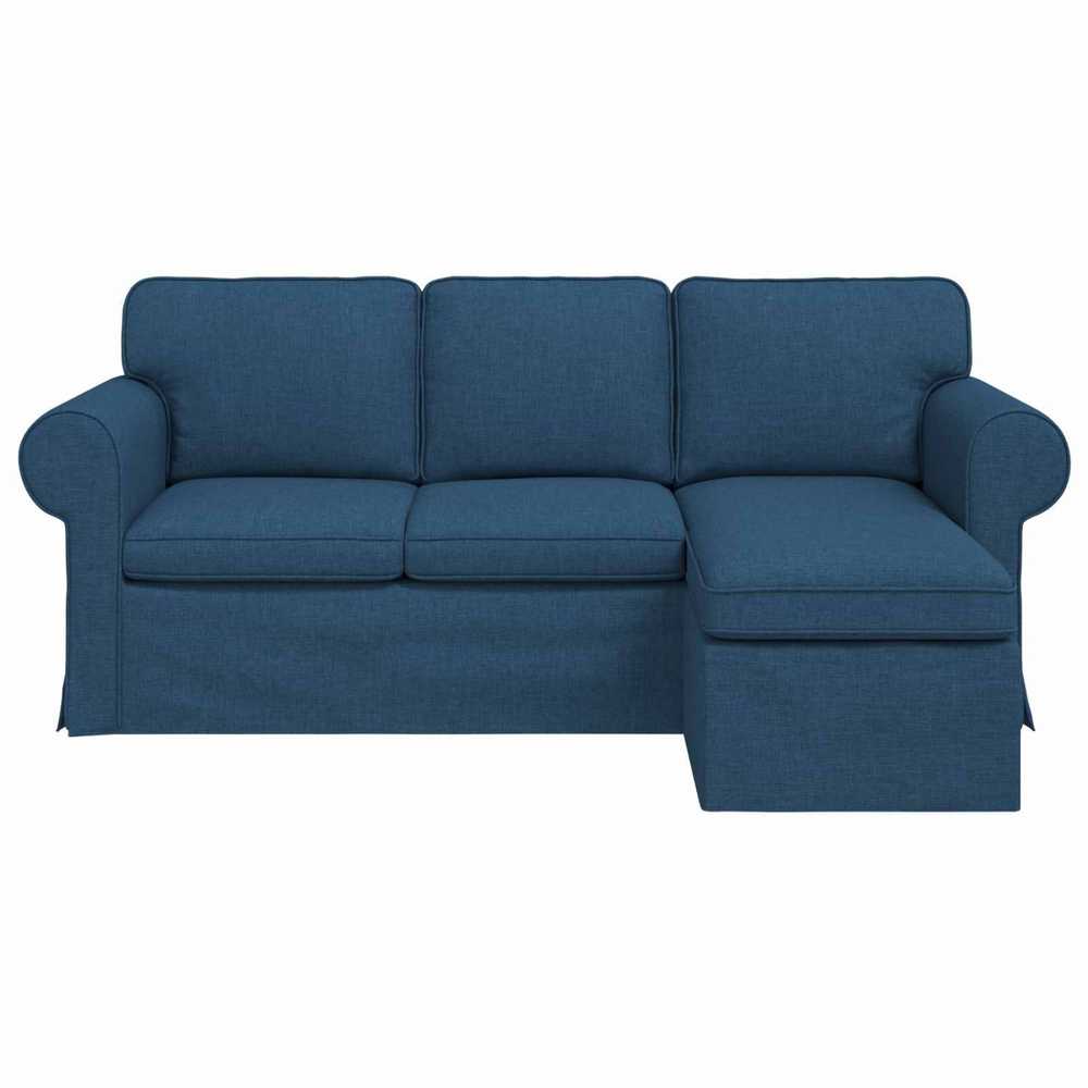 Sofa Mėlyna 195 x 138 x 80 cm audinys