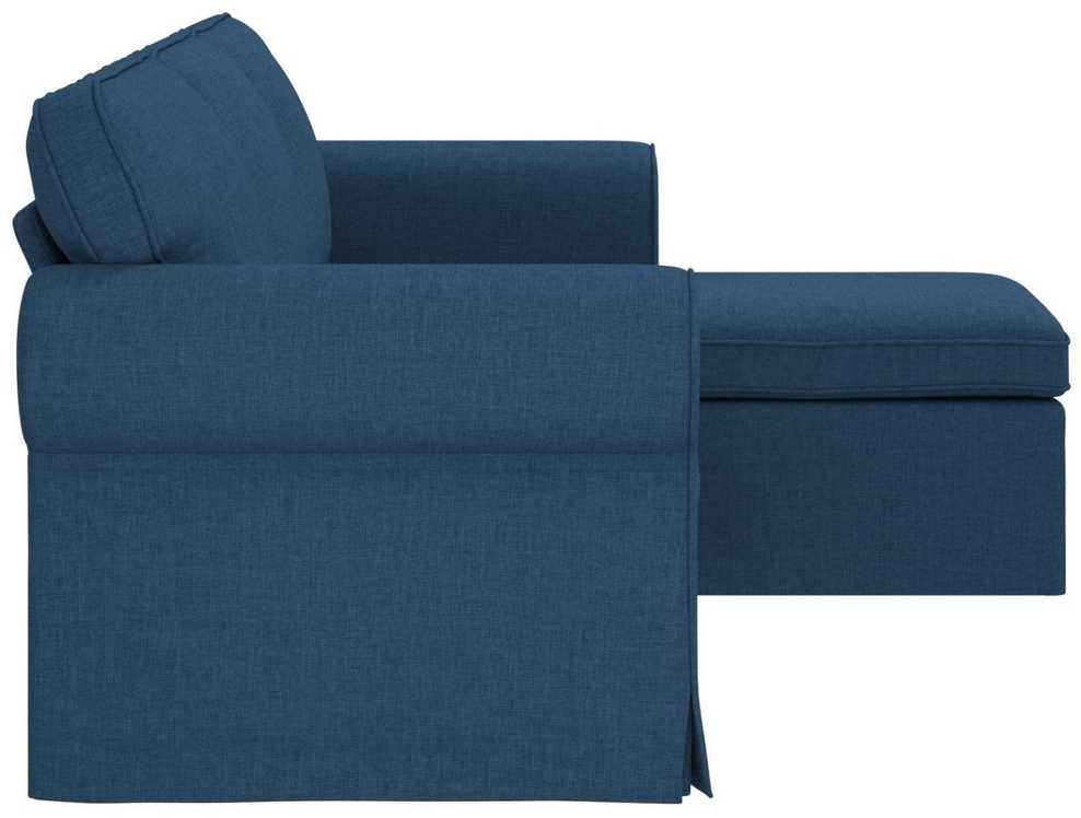 Sofa Mėlyna 195 x 138 x 80 cm audinys