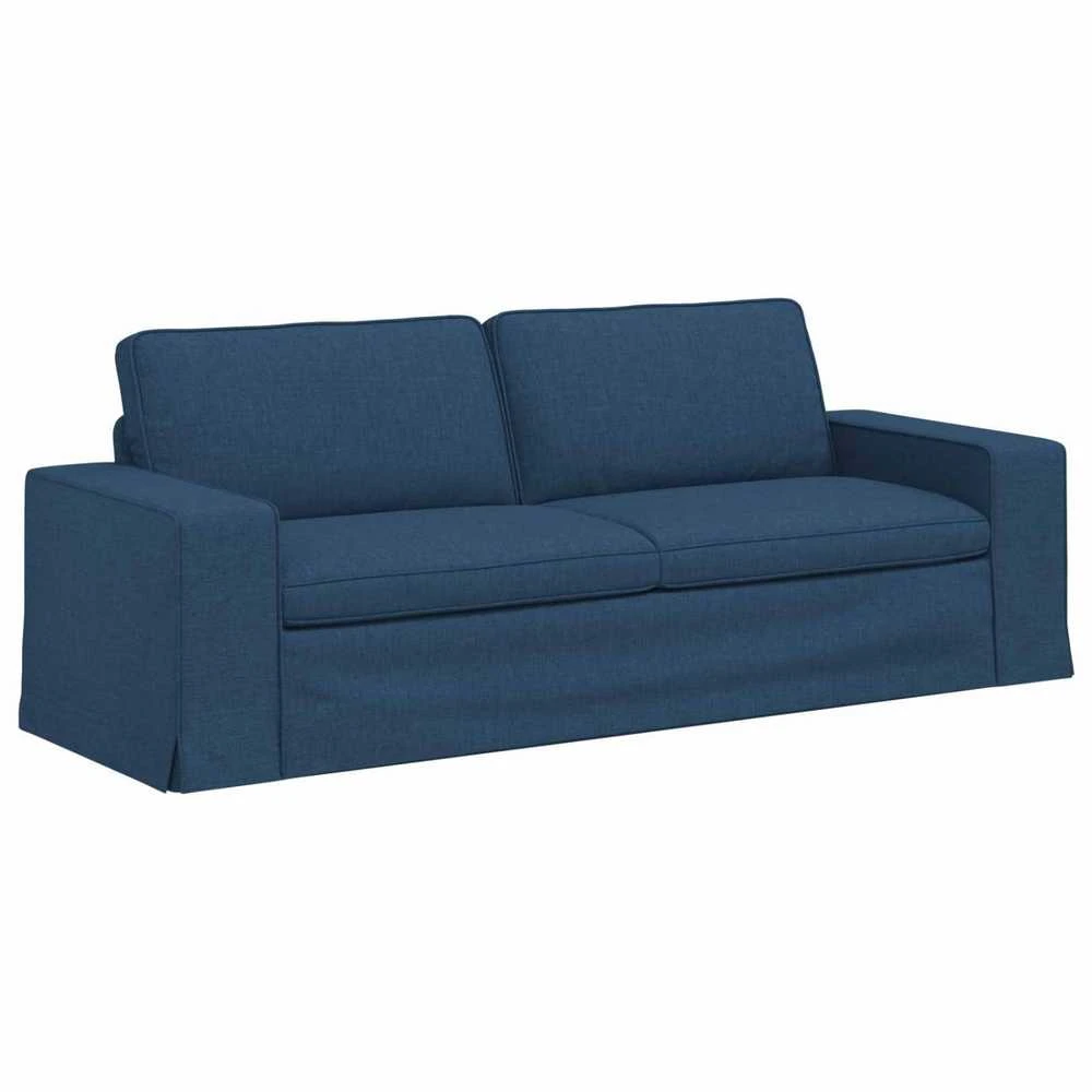 Sofa Mėlyna 222 x 80 x 82 cm Metalas