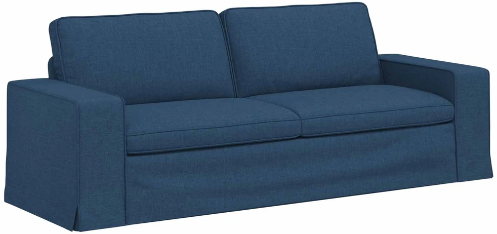 Sofa Mėlyna 222 x 80 x 82 cm Metalas