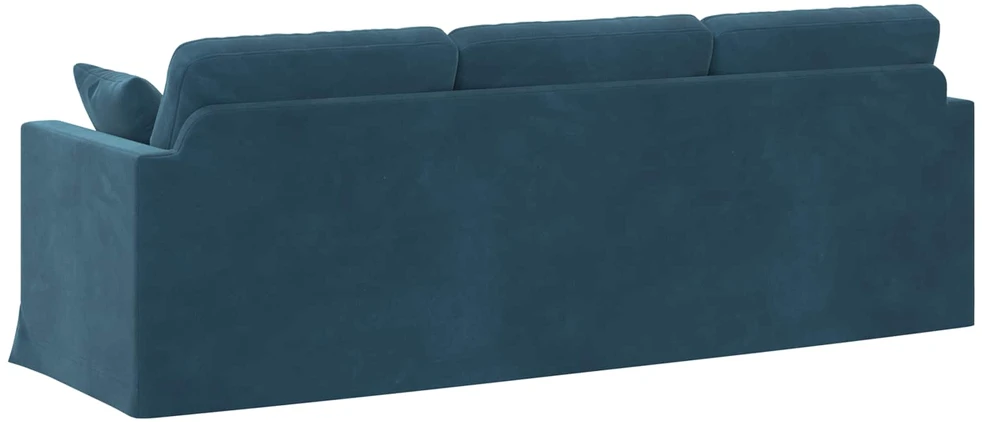 Sofa Mėlyna 228 x 78 x 80 cm Aksomas