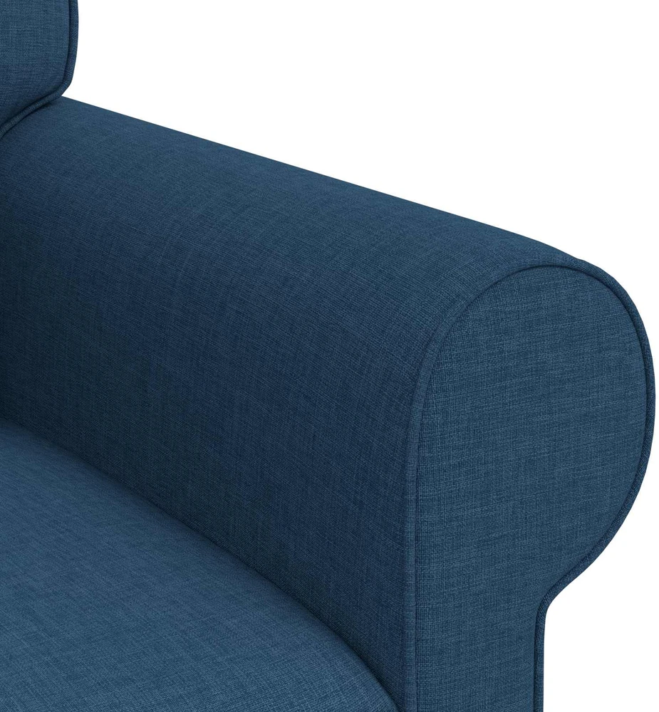 Sofa Mėlyna 245 x 82 x 80 cm audinys