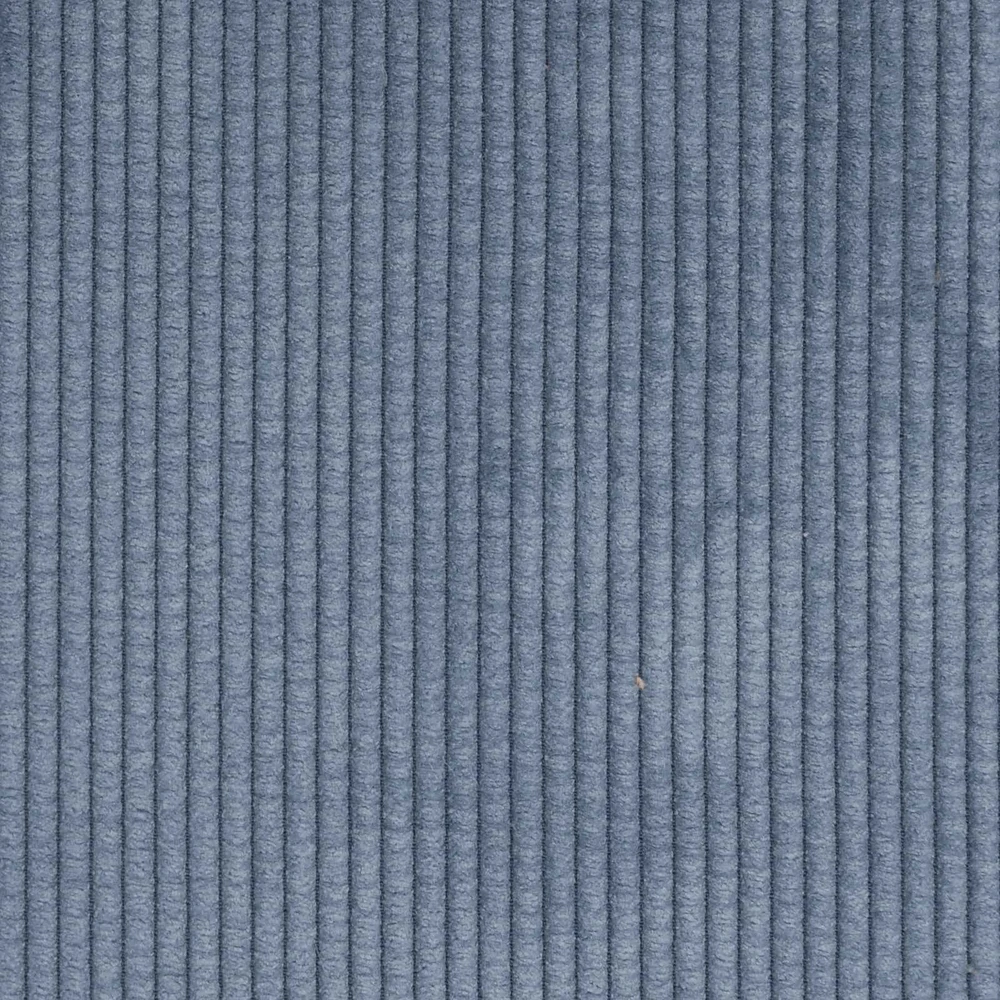 Sofa Mėlyna 250 x 188 x 76 cm Kordūrinis audinys