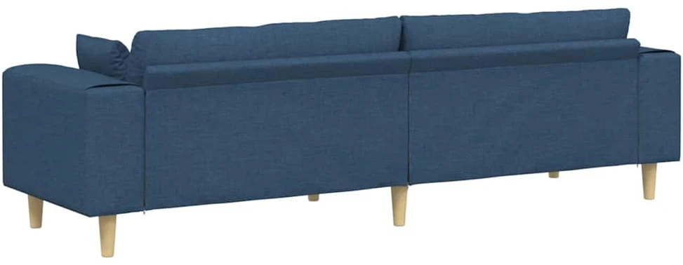 Sofa Mėlyna 250 x 77 x 76 cm audinys