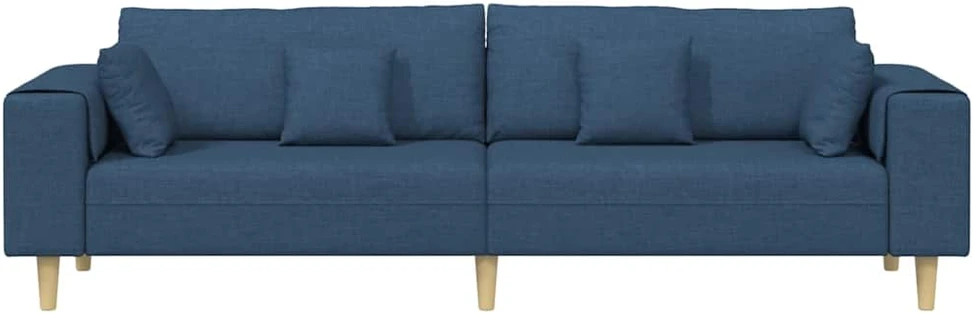 Sofa Mėlyna 250 x 77 x 76 cm audinys