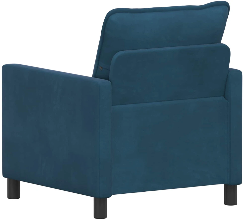 Sofa Mėlyna 76 x 81 x 87,5 cm Aksomas