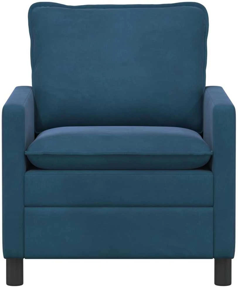 Sofa Mėlyna 76 x 81 x 87,5 cm Aksomas