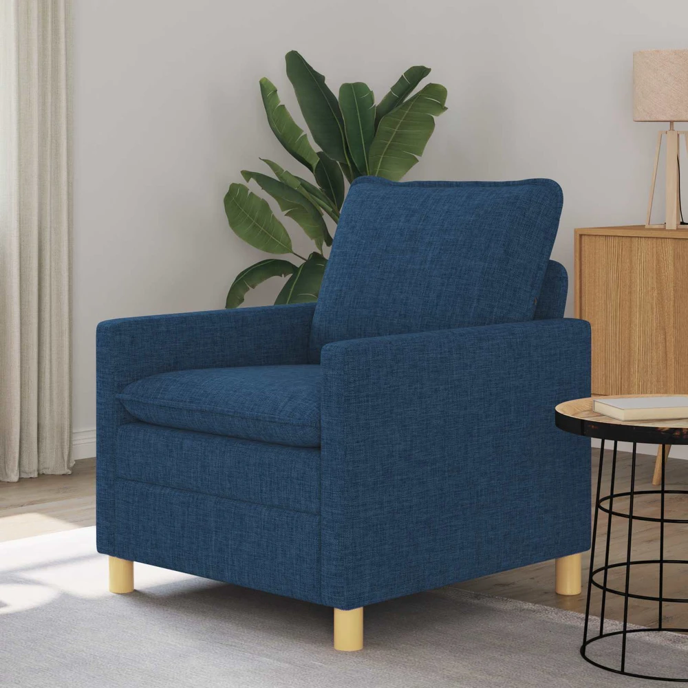 Sofa Mėlyna 76 x 81 x 87,5 cm Audinys