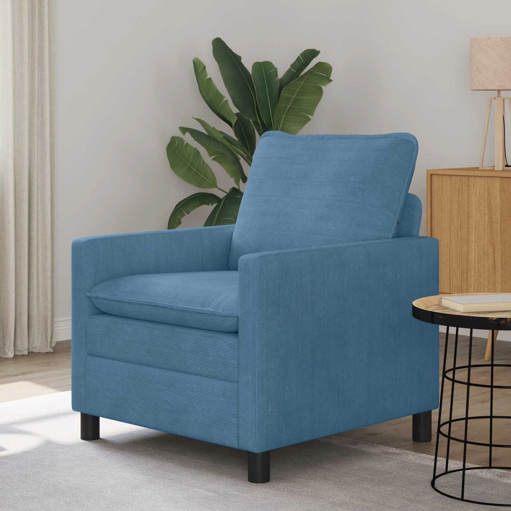 Sofa Mėlyna 76 x 81 x 87,5 cm Audinys