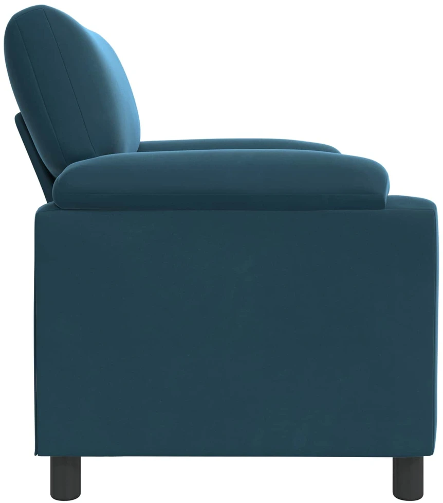 Sofa Mėlyna 94 x 85 x 93 cm Aksomas