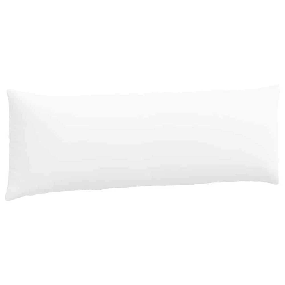 Sofa Pagalvės 2 vnt. audinys Balta 120 x 40 cm