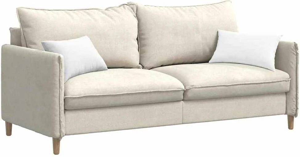 Sofa Pagalvės 2 vnt. audinys Balta 50 x 30 cm