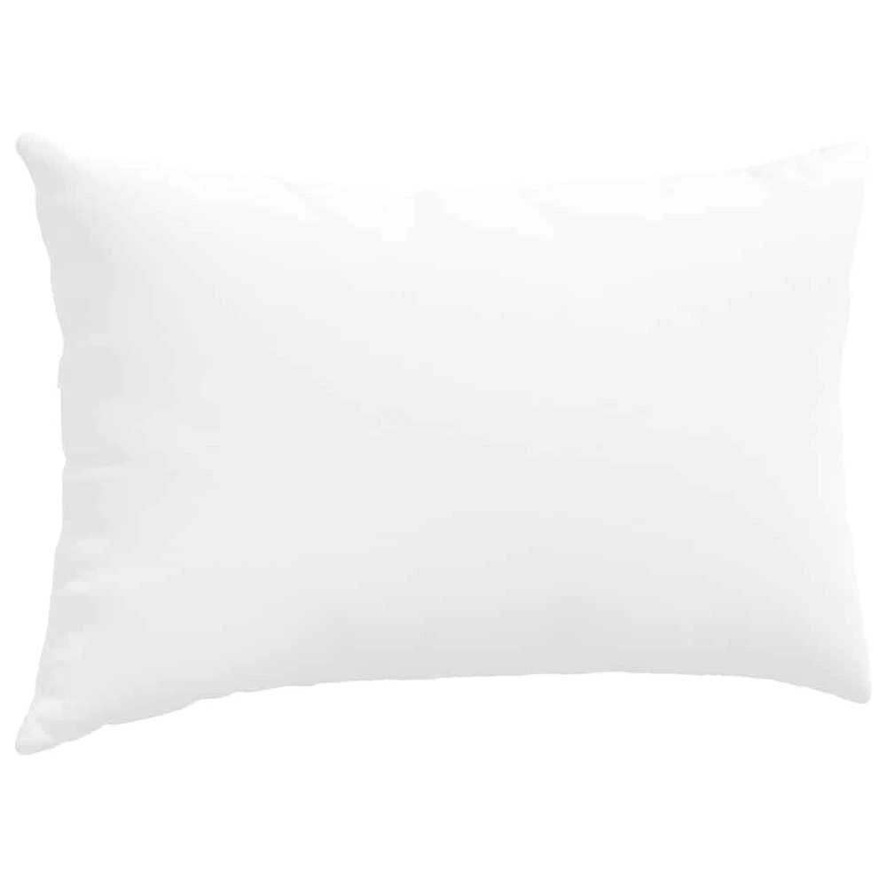 Sofa Pagalvės 2 vnt. audinys Balta 50 x 30 cm