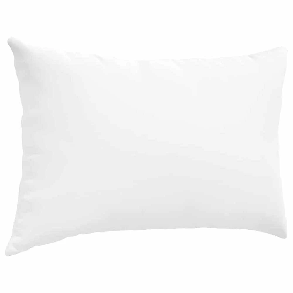 Sofa Pagalvės 2 vnt. audinys Balta 60 x 40 cm