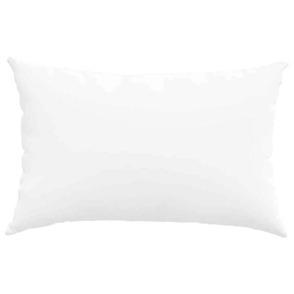 Sofa Pagalvės 2 vnt. audinys Balta 60 x 40 cm