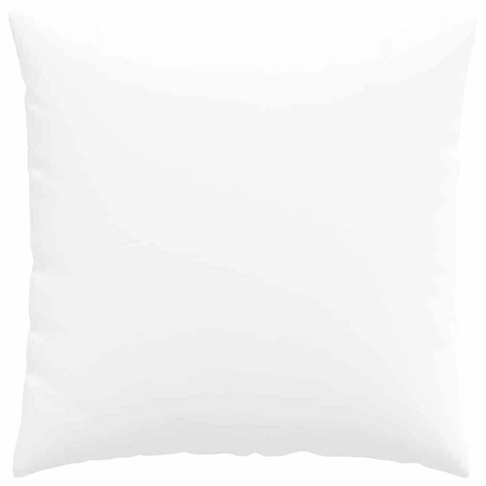 Sofa Pagalvės 2 vnt. audinys Balta 80 x 80 cm