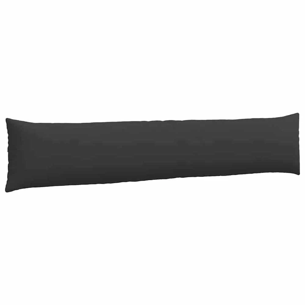 Sofa Pagalvės 2 vnt. audinys Juoda 200 x 40 cm