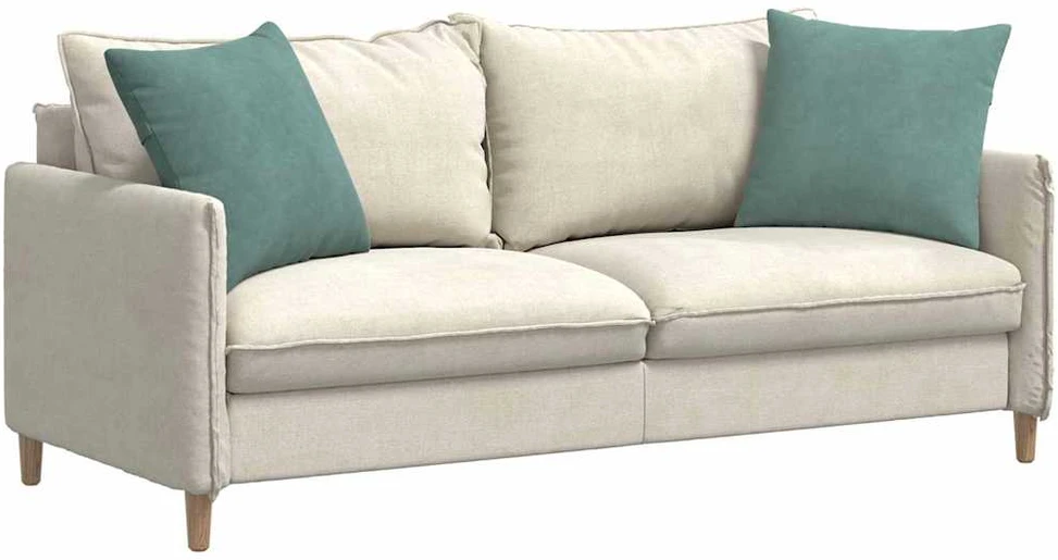 Sofa Pagalvės 2 pcs Jūrinė žalia 50 x 50 cm Kordūrinis audinys