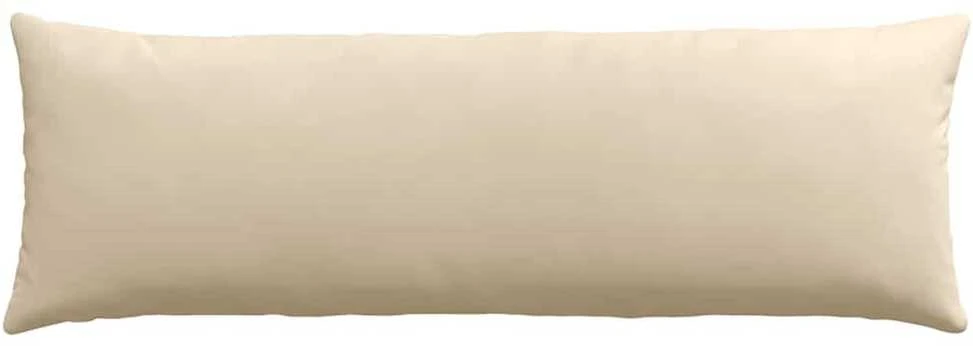 Sofa Pagalvės 2 vnt. audinys Kreminė 120 x 40 cm