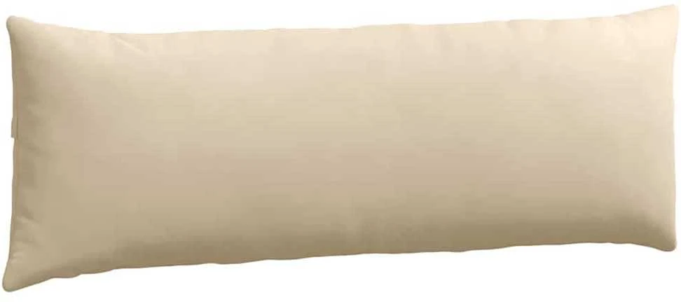 Sofa Pagalvės 2 vnt. audinys Kreminė 120 x 40 cm