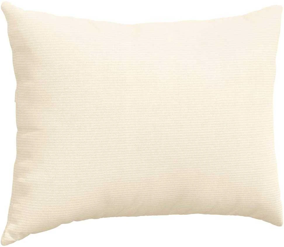 Sofa Pagalvės 2 pcs Kreminė 70 x 50 cm Kordūrinis audinys