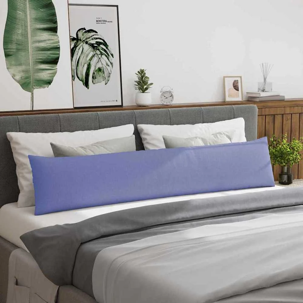 Sofa Pagalvės 2 vnt. audinys Džinsinės mėlynos 200 x 40 cm