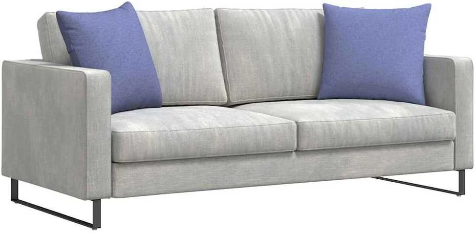 Sofa Pagalvės 2 vnt. audinys Džinsinės mėlynos 50 x 50 cm