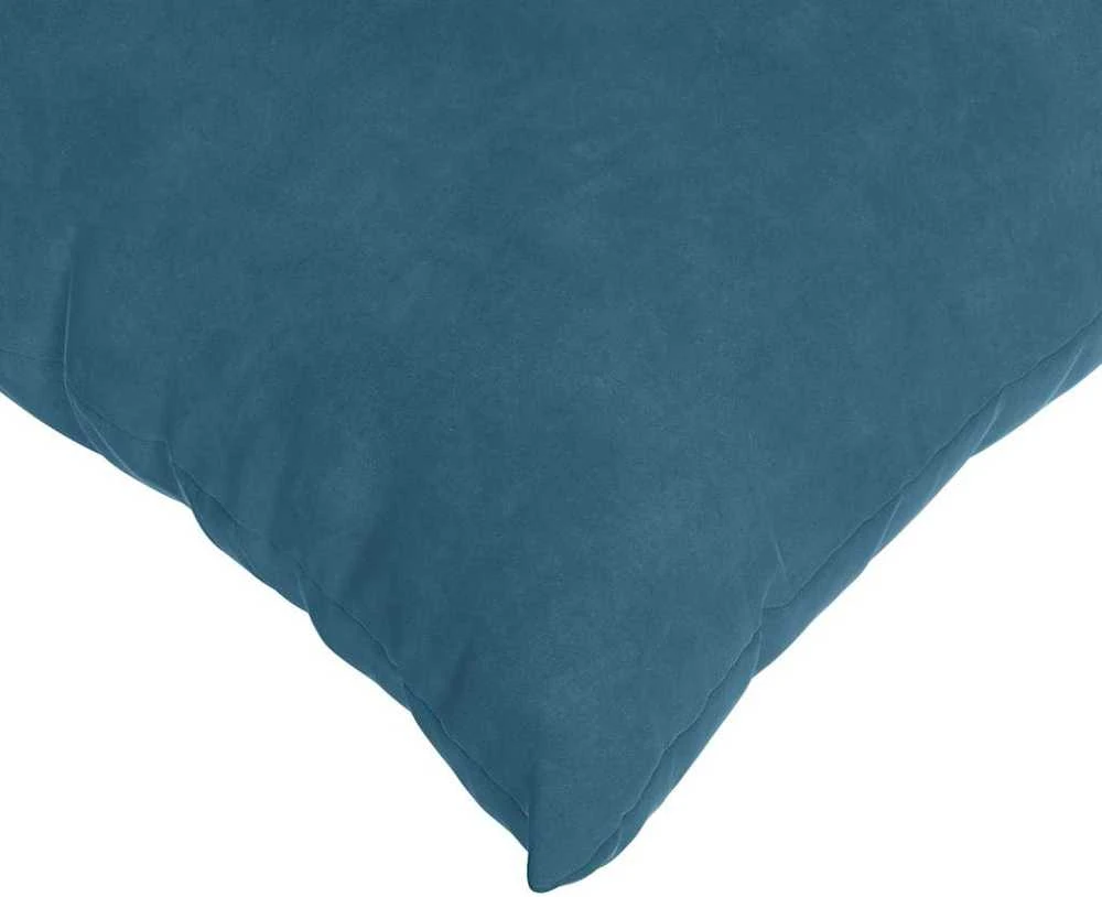 Sofa Pagalvės 2 pcs Mėlyna 60 x 60 cm Kordūrinis audinys