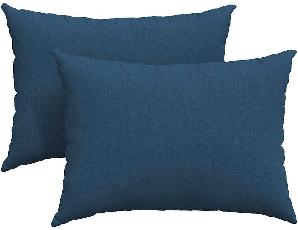 Sofa Pagalvės 2 vnt. audinys Mėlyna 70 x 50 cm