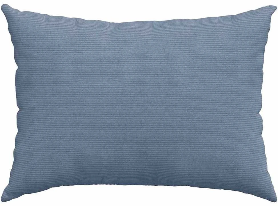 Sofa Pagalvės 2 pcs Mėlyna 70 x 50 cm Kordūrinis audinys