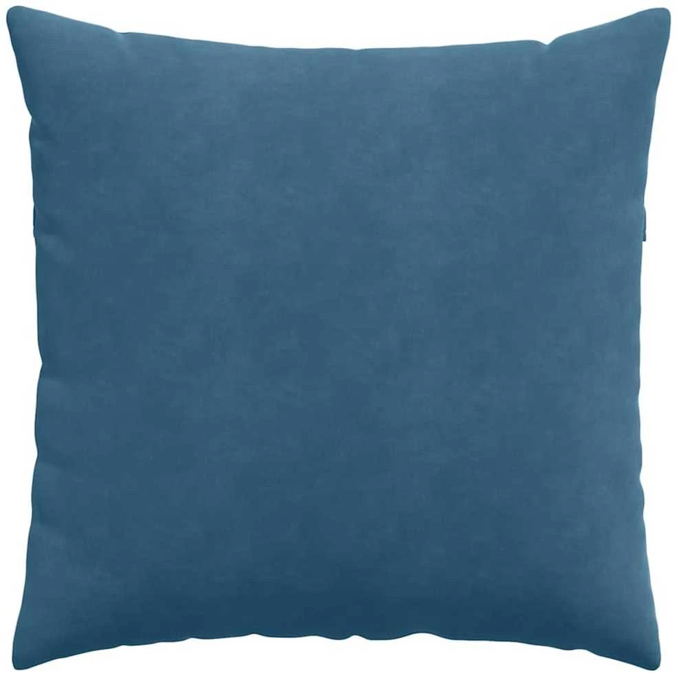 Sofa Pagalvės 2 pcs Mėlyna 80 x 80 cm Kordūrinis audinys