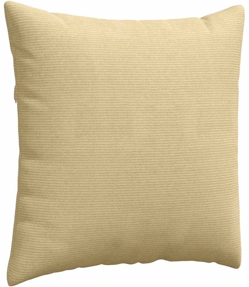 Sofa Pagalvės 2 pcs Pilkai žalia 60 x 60 cm Kordūrinis audinys
