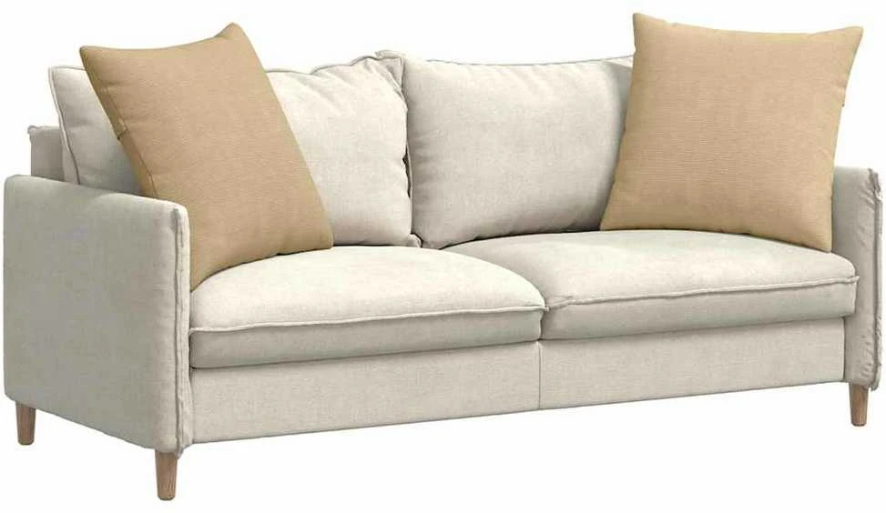 Sofa Pagalvės 2 pcs Pilkai žalia 60 x 60 cm Kordūrinis audinys