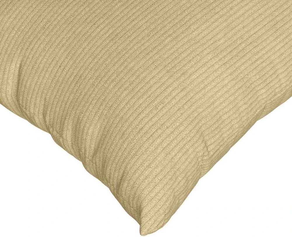 Sofa Pagalvės 2 pcs Pilkai žalia 60 x 60 cm Kordūrinis audinys