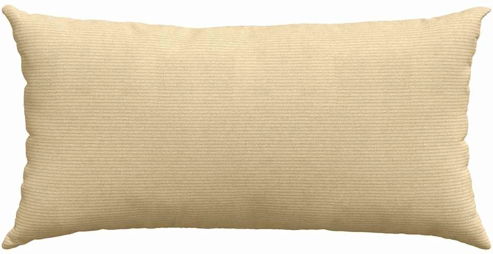 Sofa Pagalvės 2 pcs Pilkai žalia 80 x 40 cm Kordūrinis audinys