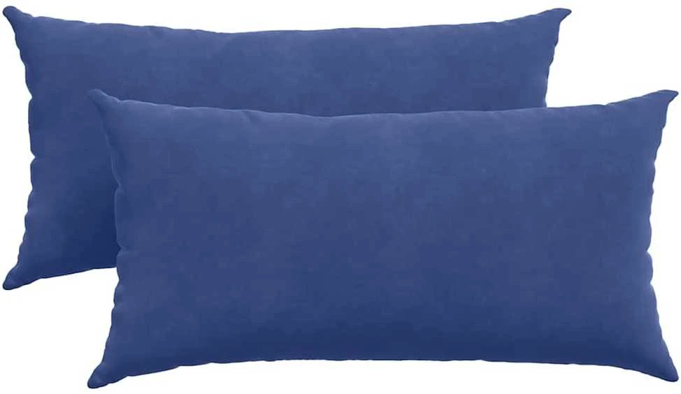 Sofa Pagalvės 2 pcs Policijos mėlyna 80 x 40 cm