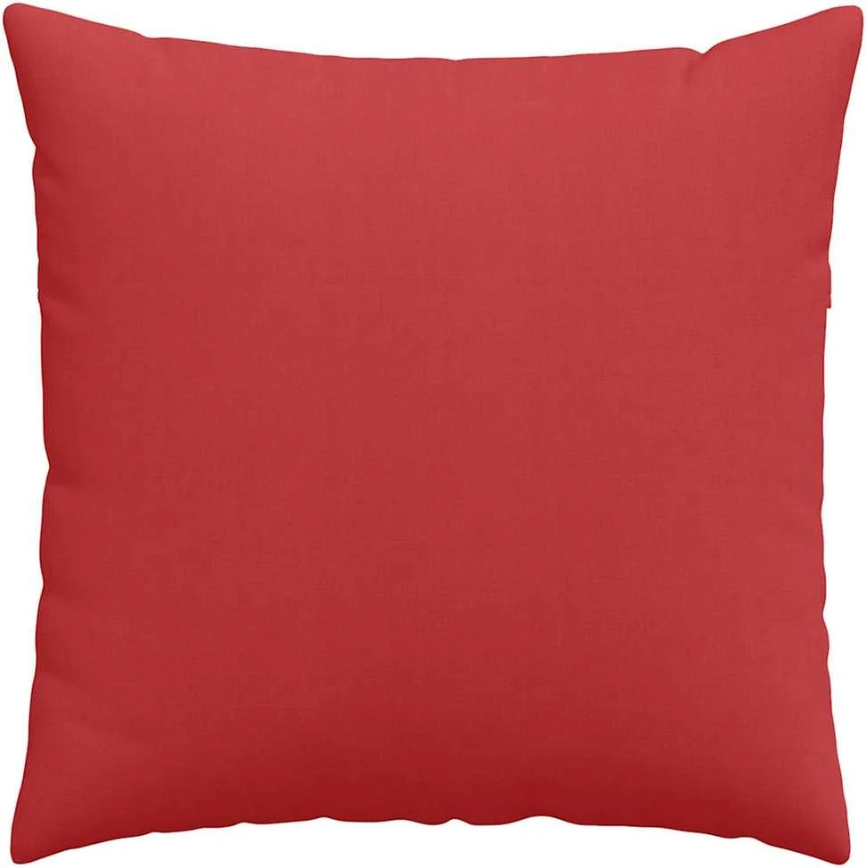 Sofa Pagalvės 2 vnt. audinys Raudona 80 x 80 cm