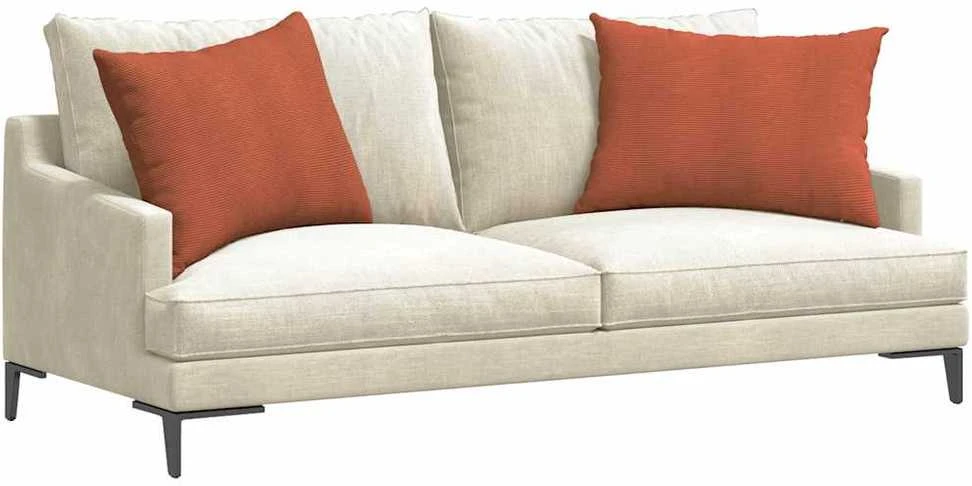 Sofa Pagalvės 2 pcs Raudona oranžinė 70 x 50 cm